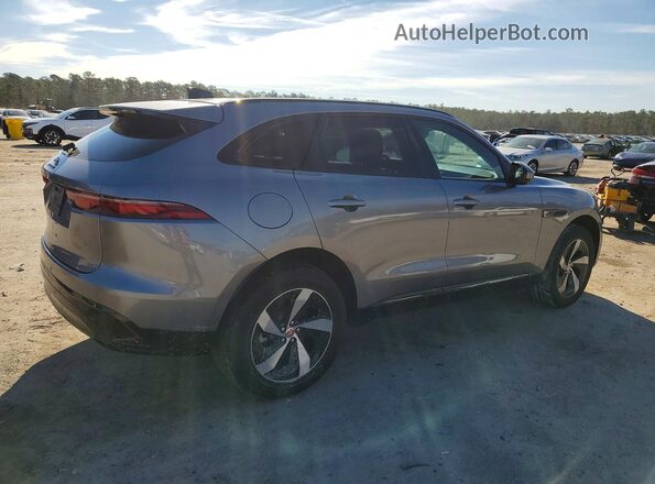 SADCJ2EX7NA698124 2022 JAGUAR F-PACE Gray Հետևի աջ