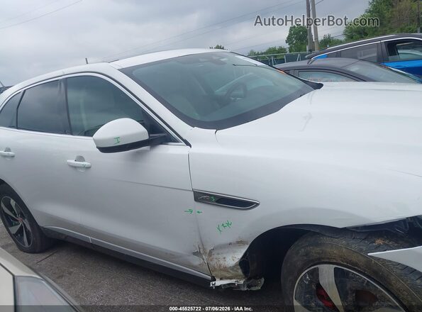 SADCJ2EX8NA698634 2022 JAGUAR F-PACE Белый Вид задней части салона