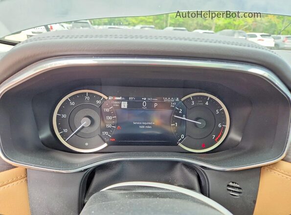 SADCJ2EX9PA705531 2023 JAGUAR F-PACE Black Widok zestawu wskaźników