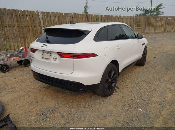 SADCJ2EX9PA716027 2023 JAGUAR F-PACE White Задня права чверть
