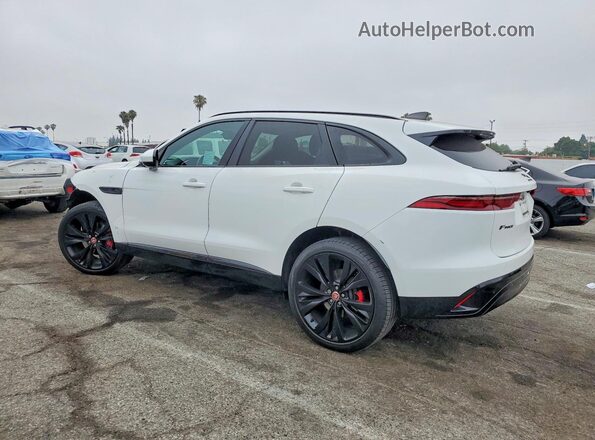 SADCJ2EXXNA701775 2022 JAGUAR F-PACE White Հետևի ձախ