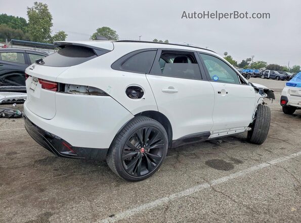 SADCJ2EXXNA701775 2022 JAGUAR F-PACE White Հետևի աջ