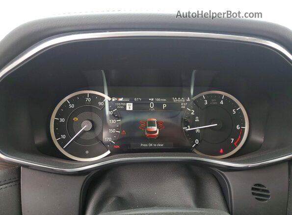 SADCJ2EXXNA701775 2022 JAGUAR F-PACE White Սարքավորումների վահանակի տեսք