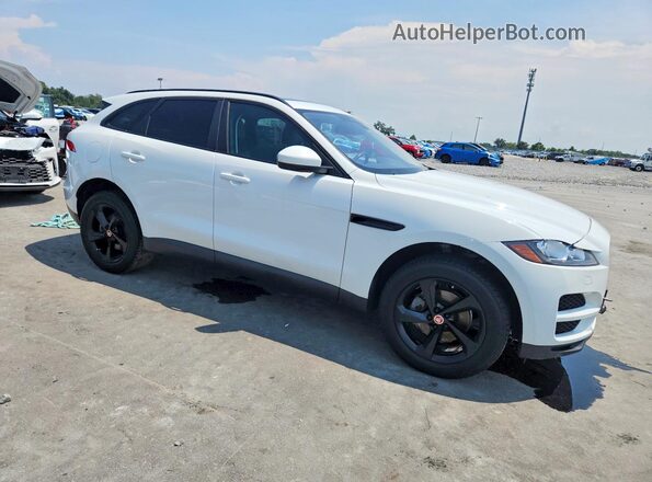 SADCJ2FN1JA299071 2018 JAGUAR F-PACE Белый Передняя правая четверть
