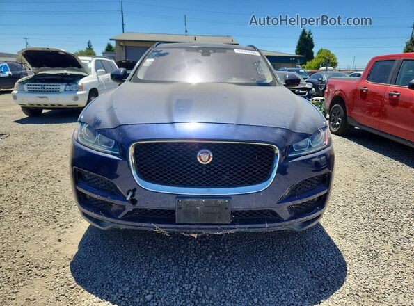 SADCJ2FN7JA279018 2018 JAGUAR F-PACE Blue Vista frontal