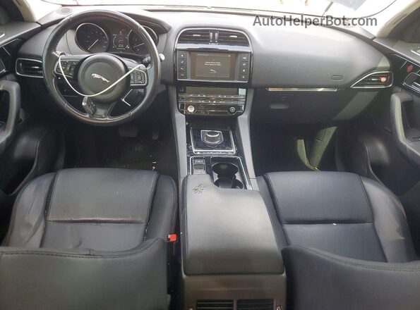 SADCJ2FX0JA266659 2018 JAGUAR F-PACE Черный Вид панели приборов