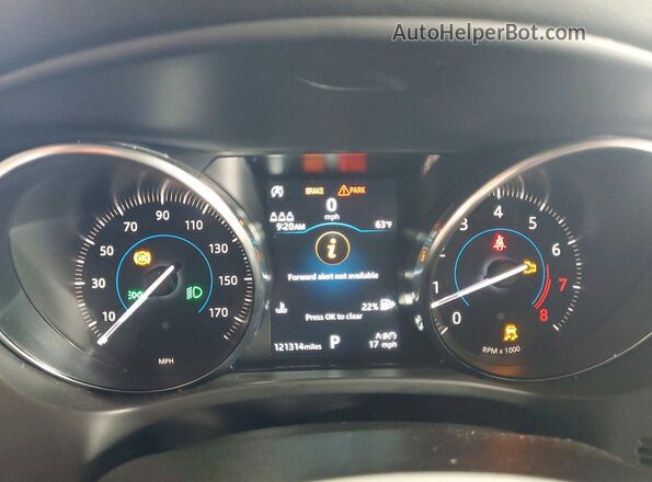 SADCJ2FX0LA621476 2020 JAGUAR F-PACE White Widok zestawu wskaźników