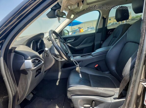 SADCJ2FX1JA265634 2018 JAGUAR F-PACE Black Vista interior delantera