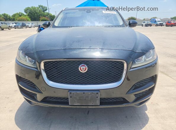 SADCJ2FX1JA265634 2018 JAGUAR F-PACE Black Vista frontal