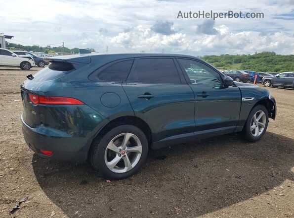 SADCJ2FX2JA320236 2018 JAGUAR F-PACE Зеленый Задняя правая четверть