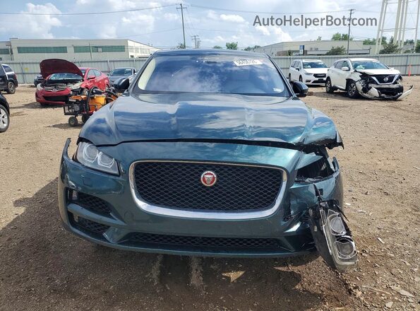 SADCJ2FX2JA320236 2018 JAGUAR F-PACE Зеленый Вид спереди