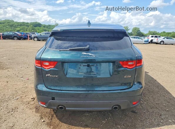SADCJ2FX2JA320236 2018 JAGUAR F-PACE Зеленый Вид сзади