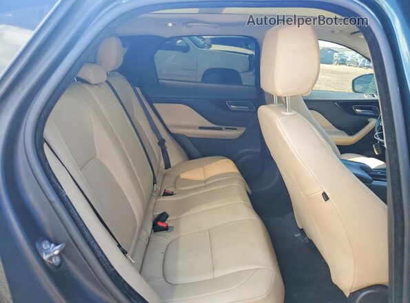 SADCJ2FX2JA320236 2018 JAGUAR F-PACE Зеленый Вид задней части салона