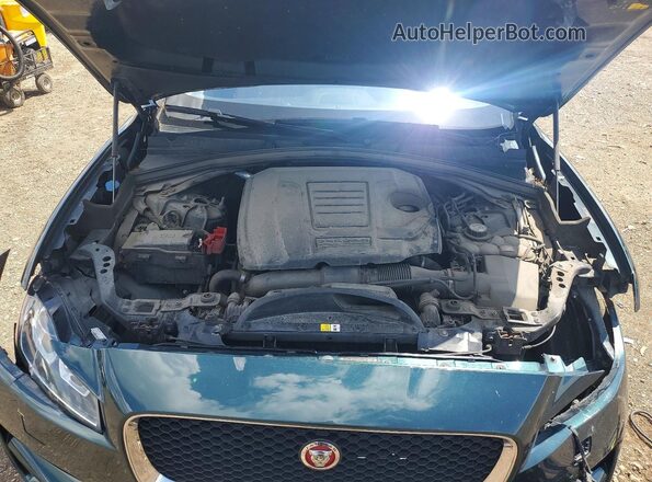 SADCJ2FX2JA320236 2018 JAGUAR F-PACE Зеленый Вид подкапотного пространства