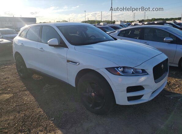 SADCJ2FX3JA248835 2018 JAGUAR F-PACE White Przód prawy