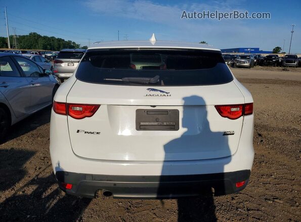 SADCJ2FX3JA248835 2018 JAGUAR F-PACE White Widok z tyłu
