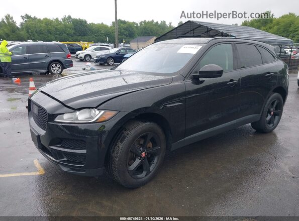 SADCJ2FX3KA356292 2019 JAGUAR F-PACE Black Przód lewy