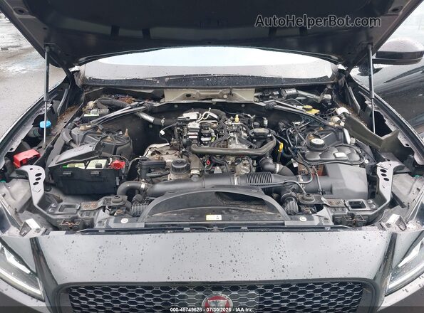SADCJ2FX3KA356292 2019 JAGUAR F-PACE Black Widok z tyłu