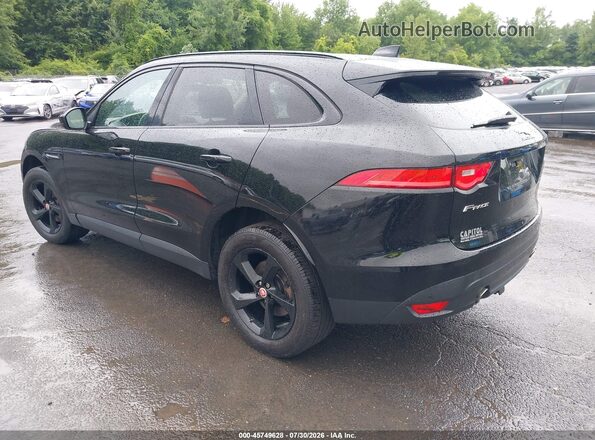 SADCJ2FX3KA356292 2019 JAGUAR F-PACE Black Tył lewy