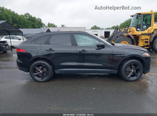 SADCJ2FX3KA356292 2019 JAGUAR F-PACE Black Widok wnętrza 360 stopni