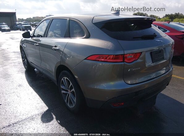 SADCJ2FX4JA202110 2018 JAGUAR F-PACE Gray Rear left