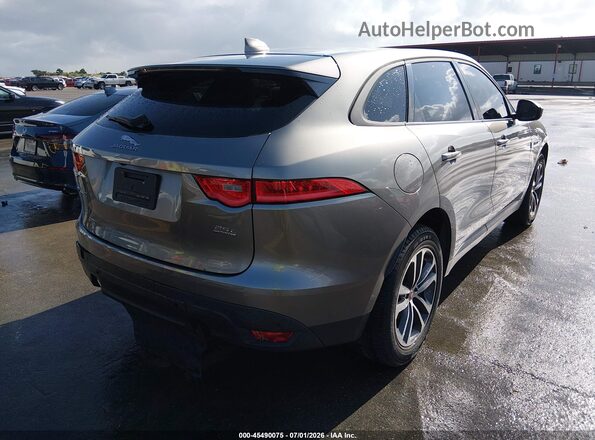 SADCJ2FX4JA202110 2018 JAGUAR F-PACE Gray Rear right