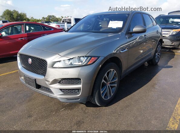 SADCJ2FX4JA202110 2018 JAGUAR F-PACE Gray Front left
