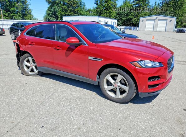 SADCJ2FX4KA369892 2019 JAGUAR F-PACE Red Առջևի աջ