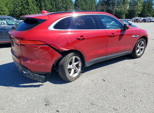 SADCJ2FX4KA369892 2019 JAGUAR F-PACE Red Հետևի աջ