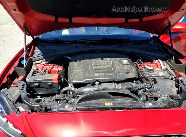 SADCJ2FX4KA369892 2019 JAGUAR F-PACE Red Շարժիչի բաժամունքի տեսք