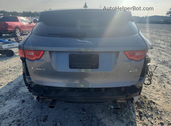 SADCJ2FX4LA636952 2020 JAGUAR F-PACE Gray Widok z tyłu