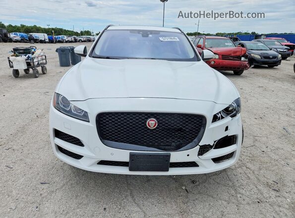 SADCJ2FX5JA281139 2018 JAGUAR F-PACE White Widok z przodu