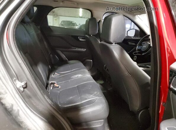 SADCJ2FX6JA265399 2018 JAGUAR F-PACE Burgundy Vista interior trasera