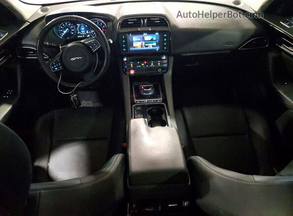 SADCJ2FX6JA265399 2018 JAGUAR F-PACE Burgundy Vista del salpicadero