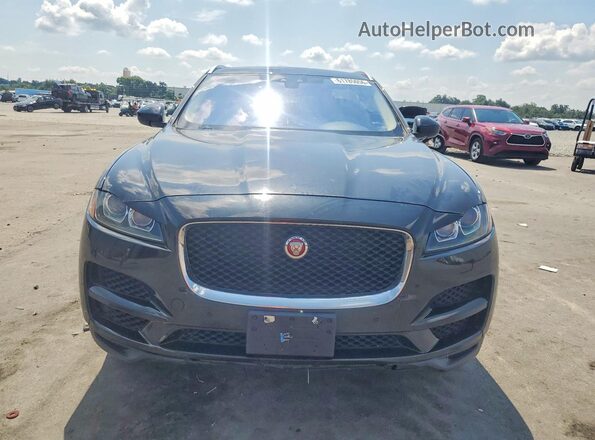 SADCJ2FX7KA391207 2019 JAGUAR F-PACE Black Widok z przodu