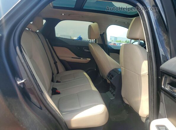 SADCJ2FX7KA391207 2019 JAGUAR F-PACE Black Widok wnętrza z tyłu