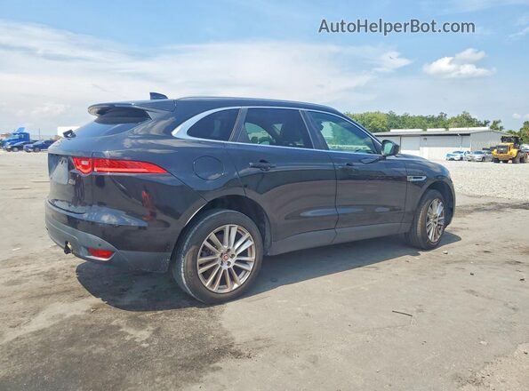 SADCJ2FX7KA391207 2019 JAGUAR F-PACE Black Tył prawy
