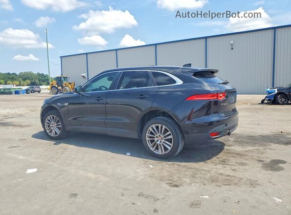 SADCJ2FX7KA391207 2019 JAGUAR F-PACE Black Tył lewy