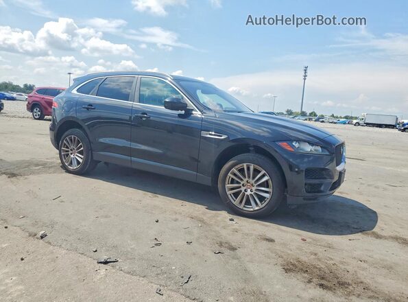 SADCJ2FX7KA391207 2019 JAGUAR F-PACE Black Przód prawy