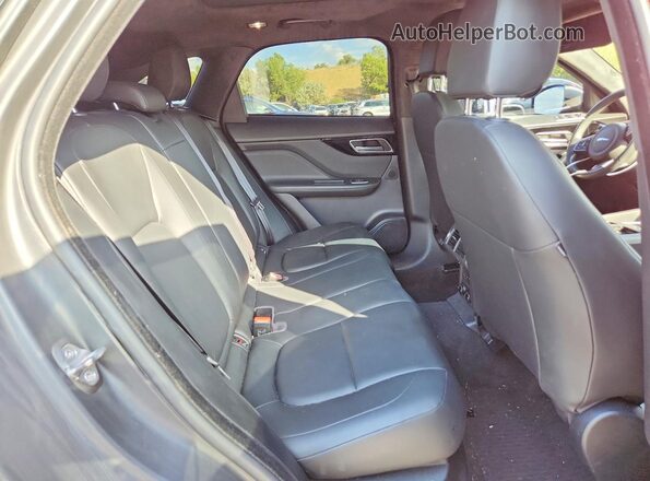 SADCJ2FX7KA606083 2019 JAGUAR F-PACE Red Вид задньої частини салону