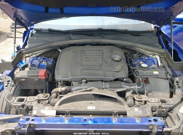 SADCJ2FX7LA629400 2020 JAGUAR F-PACE Синий Вид сзади