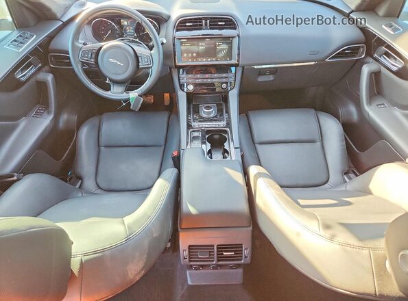 SADCJ2FX7LA661926 2020 JAGUAR F-PACE Black Вид панелі приладів