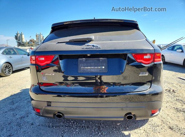 SADCJ2FX8KA355686 2019 JAGUAR F-PACE Черный Вид сзади