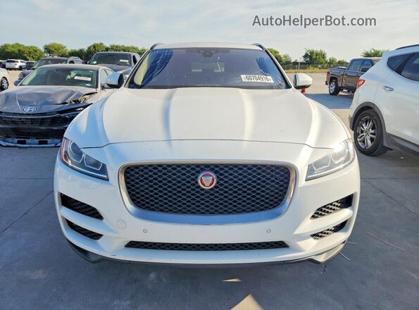 SADCJ2FX8LA630345 2020 JAGUAR F-PACE White Widok z przodu