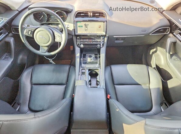 SADCJ2FX8LA630345 2020 JAGUAR F-PACE White Widok deski rozdzielczej