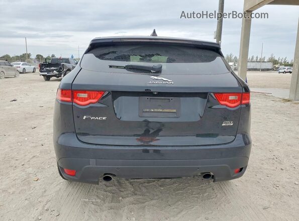 SADCJ2FX9LA618303 2020 JAGUAR F-PACE Black Widok z tyłu