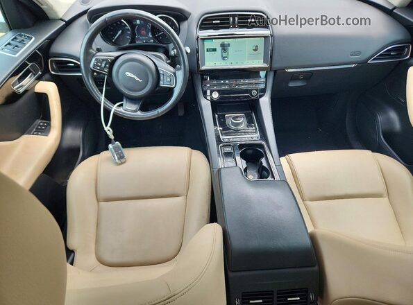 SADCJ2FXXLA648331 2020 JAGUAR F-PACE White წინა პანელის ხედი