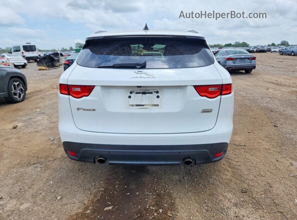 SADCJ2FXXLA648331 2020 JAGUAR F-PACE White უკანა ხედი