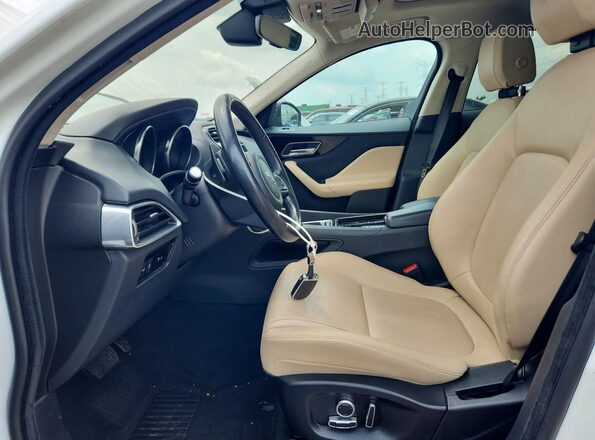 SADCJ2FXXLA648331 2020 JAGUAR F-PACE White წინა სალონის ხედი