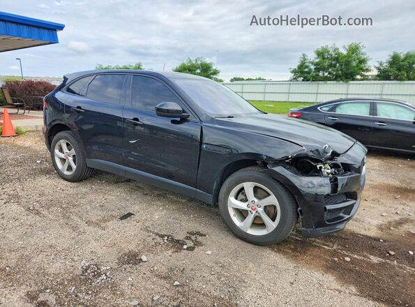 SADCJ2GX1JA237699 2018 JAGUAR F-PACE Black Передня права чверть